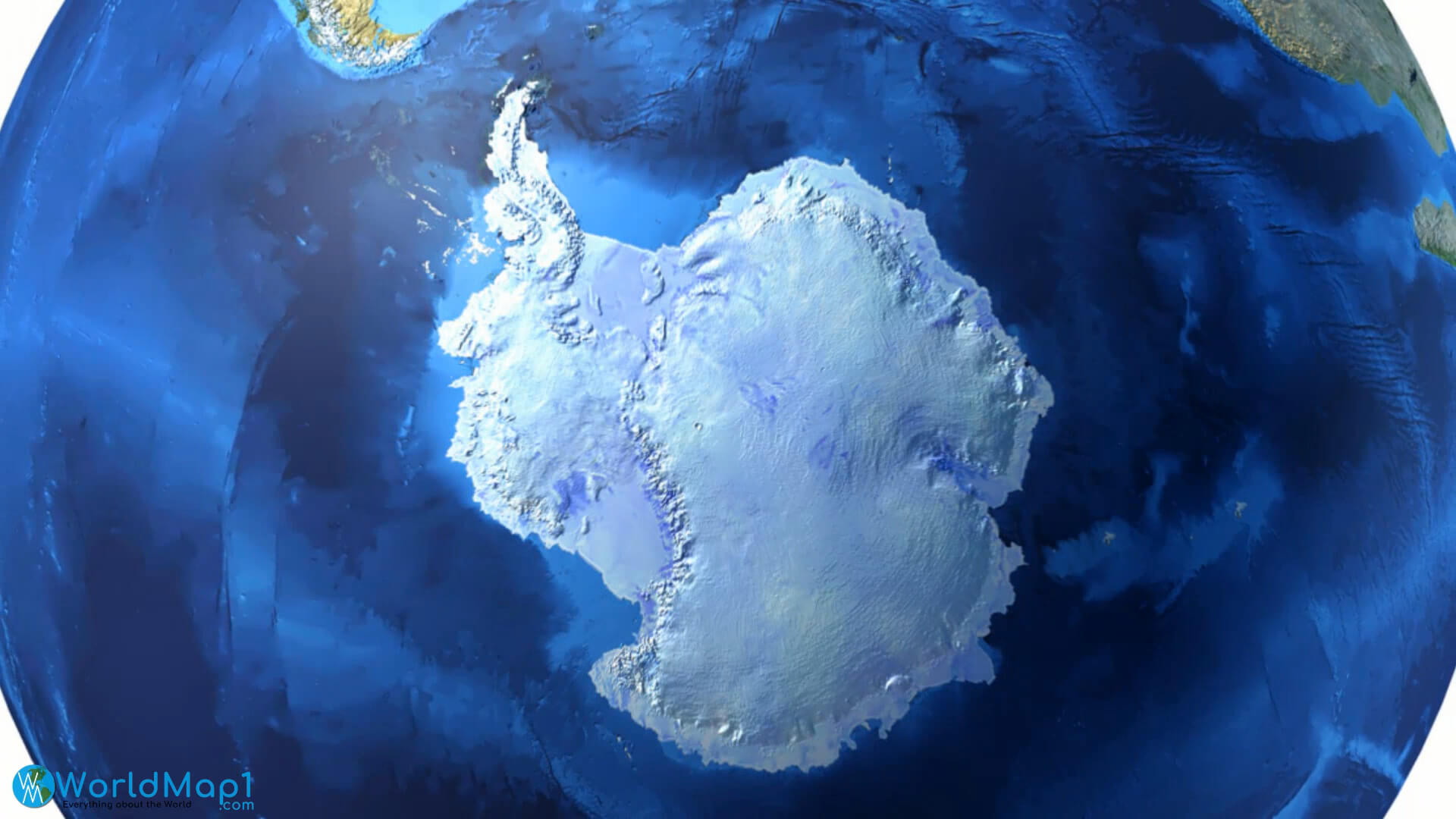 Antarctica Satellite Image